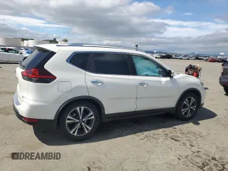 2019 Nissan Rogue SV with VIN JN8AT2MT4KW258912, listed as a Copart auction lot 50789385 with 76,068 mi miles and Salvage Title. Bid and sale history available at carsss.com. Image 3.