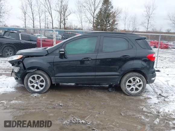 2019 Ford EcoSport SE with VIN MAJ3S2GE7KC278647, listed as a IAAI auction lot 41739717 with 108,935 mi miles and . Bid and sale history available at DreamBid. Image 14.