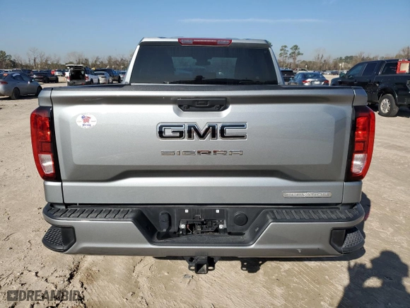 2024 GMC Sierra 1500 Elevation with VIN 3GTPHCEK3RG249243, listed as a Copart auction lot 47110655 with 0 mi miles and Salvage Title. Bid and sale history available at carsss.com. Image 6.