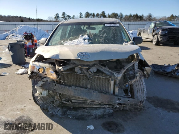 2014 Toyota Sienna L with VIN 5TDZK3DC7ES524046, listed as a Copart auction lot 44012975 with 0 mi miles and Salvage Title. Bid and sale history available at carsss.com. Image 5.