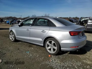 2018 Audi A3 Sedan Premium with VIN WAUAUHFF8J1055789, listed as a Copart auction lot 41959994 with 52,708 mi miles. Bid and sale history available at carsss.com. Image 2.