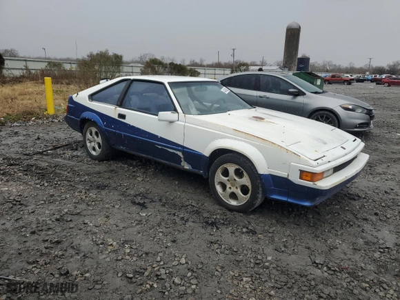 1984 Toyota Supra with VIN JT2MA67L5E0133497, listed as a Copart auction lot 43439285 with NaN miles and Clean Title. Bid and sale history available at carsss.com. Image 4.