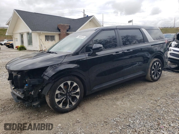 2024 Kia Carnival EX with VIN KNDNC5H36R6448391, listed as a Copart auction lot 79005534 with 11,486 mi miles and Salvage Title. Bid and sale history available at carsss.com. Image 1.