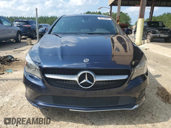 2018 Mercedes-Benz CLA 250 with VIN WDDSJ4EB2JN553198, listed as a Copart auction lot 59748895 with 133,215 mi miles and Clean title. Bid and sale history available at DreamBid. Image 5.