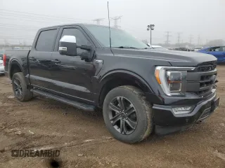 2022 Ford F-150 XL with VIN 1FTEW1EP8NKD74609, listed as a Copart auction lot 43643625 with 36,703 mi miles and Salvage Title. Bid and sale history available at DreamBid. Image 4.