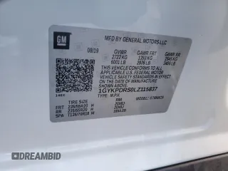 2020 Cadillac XT6 AWD Premium Luxury z VIN 1GYKPDRS0LZ115837, wystawiony jako Copart lot #47559405 z przebiegiem 82 581 mil mil oraz Szkoda całkowita • Salvage title. Historia ofert i sprzedaży dostępna na DreamBid. Obrazek 13.