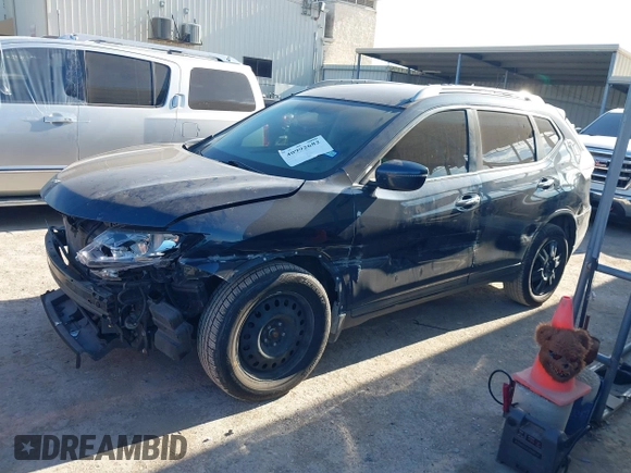 2016 Nissan Rogue SL with VIN 5N1AT2MV4GC893887, listed as a IAAI auction lot 40992682 with 186,792 mi miles and . Bid and sale history available at DreamBid. Image 18.