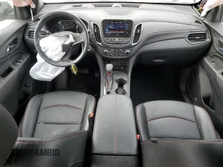 2024 Chevrolet Equinox RS with VIN 3GNAXMEG0RL161372, listed as a Copart auction lot 76330864 with 11,312 mi miles and Salvage title. Bid and sale history available at DreamBid. Image 8.