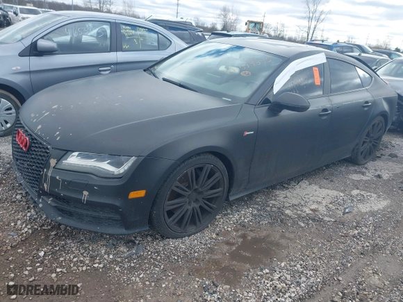 2013 Audi A7 3.0 Prestige with VIN WAU2GAFC4DN081943, listed as a IAAI auction lot 41599395 with 129,458 mi miles. Bid and sale history available at carsss.com. Image 17.