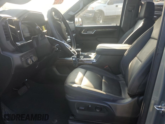 2023 Chevrolet Silverado 1500 RST with VIN 1GCUDEED9PZ215512, listed as a Copart auction lot 82999534 with 11,298 mi miles and Salvage Title. Bid and sale history available at DreamBid. Image 7.