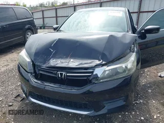 2014 Honda Accord LX with VIN 1HGCR2F38EA040863, listed as a IAAI auction lot 41913290 with 110,728 mi miles and . Bid and sale history available at carsss.com. Image 6.