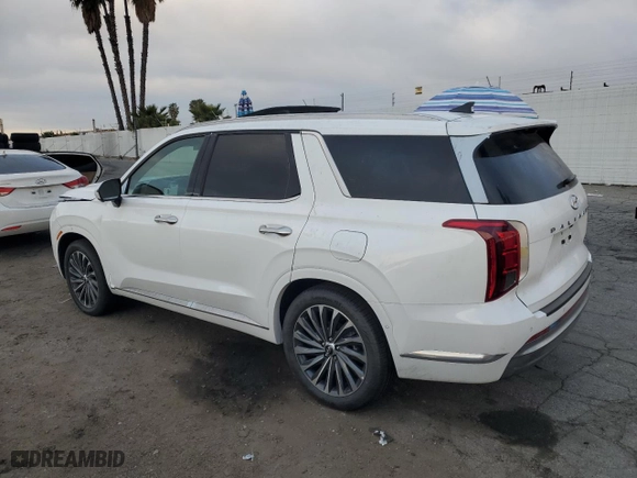 2024 Hyundai Palisade Calligraphy with VIN KM8R74GE4RU798760, listed as a Copart auction lot 85538754 with 0 mi miles and Clean Title. Bid and sale history available at carsss.com. Image 2.