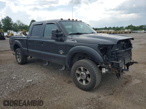 2015 Ford F-350 Platinum with VIN 1FT8W3BT3FEA80237, listed as a Copart auction lot 62143485 with 291,283 mi miles and Salvage title. Bid and sale history available at DreamBid. Image 4.