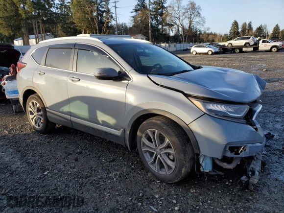 2022 Honda CR-V Touring with VIN 7FARW2H95NE049633, listed as a Copart auction lot 86346984 with 29,632 mi miles and Salvage Title. Bid and sale history available at carsss.com. Image 4.