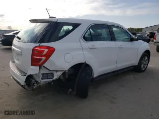 2017 Chevrolet Equinox LS with VIN 2GNFLEEK1H6244727, listed as a Copart auction lot 49682695 with 157,351 mi miles and Salvage Title. Bid and sale history available at carsss.com. Image 3.
