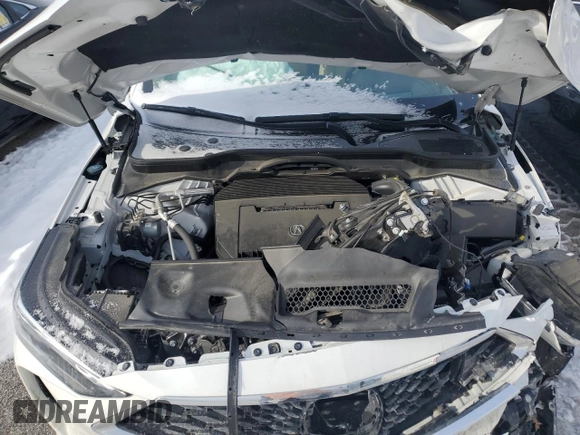 2023 Acura MDX w/Advance Package with VIN 5J8YE1H82PL024699, listed as a Copart auction lot 88757235 with 0 mi miles and Salvage Title. Bid and sale history available at carsss.com. Image 12.