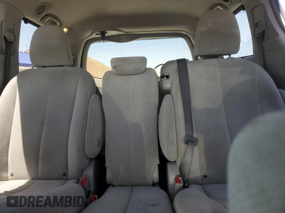 2012 Toyota Sienna LE AAS with VIN 5TDKK3DC4CS217089, listed as a Copart auction lot 64078095 with 266,382 mi miles and Salvage title. Bid and sale history available at DreamBid. Image 10.