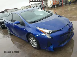2018 Toyota Prius Two with VIN JTDKBRFU6J3060270, listed as a IAAI auction lot 41558439 with 76,275 mi miles. Bid and sale history available at carsss.com. Image 1.