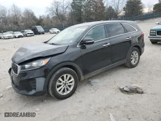 2019 Kia Sorento LX V6 with VIN 5XYPG4A51KG568640, listed as a Copart auction lot 46231605 with NaN miles and Salvage Title. Bid and sale history available at carsss.com. Image 1.
