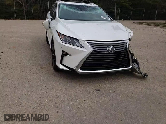 2016 Lexus RX 350 with VIN 2T2BZMCA8GC043085, listed as a Copart auction lot 48725305 with 64,524 mi miles and Salvage Title. Bid and sale history available at DreamBid. Image 12.