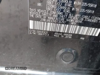 2017 Toyota RAV4 Hybrid Limited with VIN JTMDJREV7HD136797, listed as a IAAI auction lot 41733609 with 131,162 mi miles. Bid and sale history available at carsss.com. Image 9.