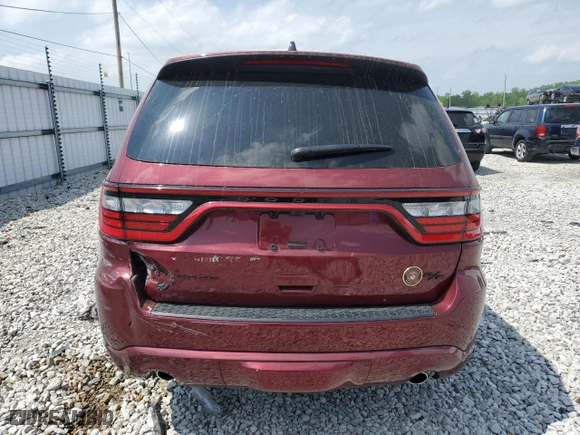 2023 Dodge Durango R/T Plus with VIN 1C4SDJCT6PC576094, listed as a Copart auction lot 51380724 with 0 mi miles and Salvage Title. Bid and sale history available at carsss.com. Image 6.
