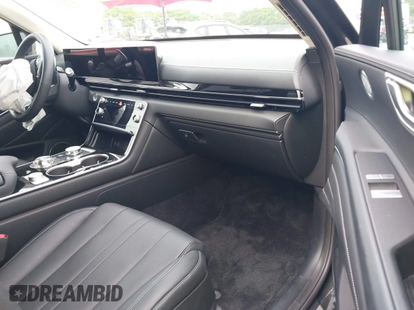 2025 Genesis GV80 Standard z VIN KMUHFESBXSU255275, wystawiony jako IAAI lot #42399412 z przebiegiem 7 084 mil mil oraz . Historia ofert i sprzedaży dostępna na DreamBid. Obrazek 5.