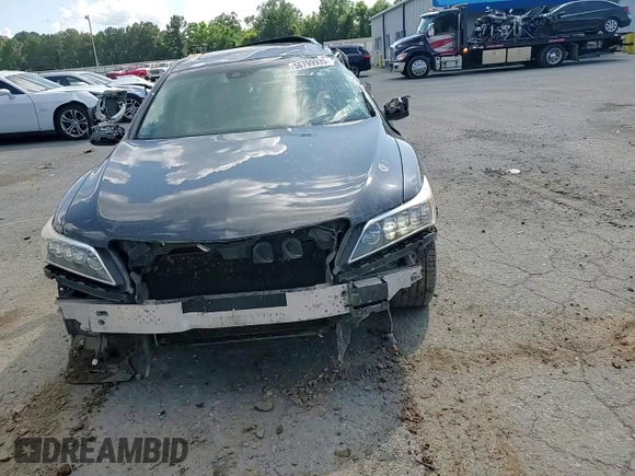 2015 Acura RLX Technology with VIN JH4KC1F57FC000544, listed as a Copart auction lot 58799935 with 151,390 mi miles and Salvage title. Bid and sale history available at DreamBid. Image 13.