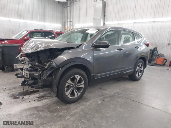 2021 Honda CR-V LX with VIN 2HKRW2H27MH643851, listed as a IAAI auction lot 40630925 with 75,427 mi miles. Bid and sale history available at carsss.com. Image 2.