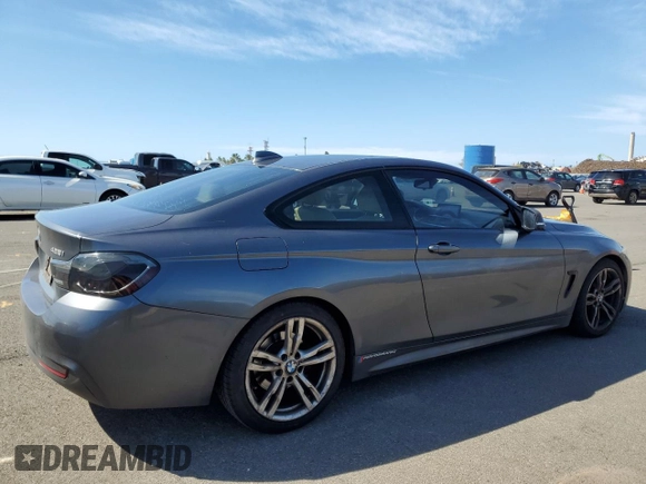 2014 BMW 4 Series 428i with VIN WBA3N7C53EF719615, listed as a Copart auction lot 42146455 with 94,362 mi miles and Salvage Title. Bid and sale history available at carsss.com. Image 3.