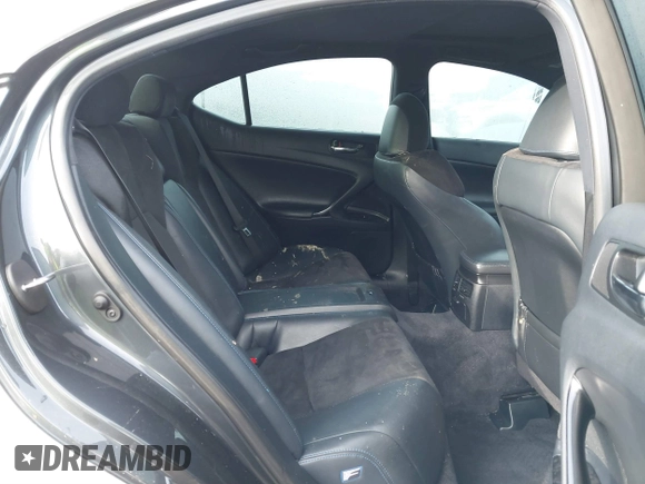 2011 Lexus IS F with VIN JTHBP5C29B5009279, listed as a IAAI auction lot 41106847 with 149,104 mi miles. Bid and sale history available at carsss.com. Image 8.
