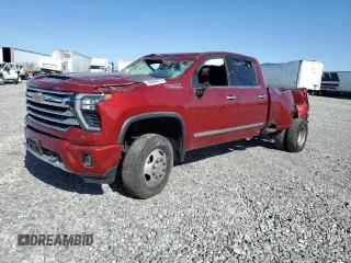 2024 Chevrolet Silverado 3500HD High Country with VIN 1GC4YVEY0RF316031, listed as a Copart auction lot 60865615 with Not provided miles and Salvage title. Bid and sale history available at DreamBid. Image 1.