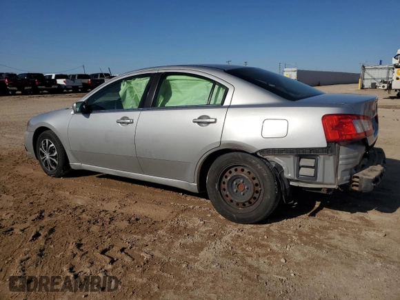 2011 Mitsubishi Galant ES with VIN 4A32B3FFXBE005404, listed as a Copart auction lot 52459125 with 95,733 mi miles and Non Repairable. Bid and sale history available at carsss.com. Image 2.