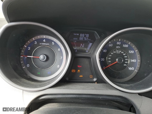 2011 Hyundai Elantra Ltd with VIN KMHDH4AE1BU156387, listed as a Copart auction lot 48917755 with 88,765 mi miles and Salvage Title. Bid and sale history available at carsss.com. Image 9.