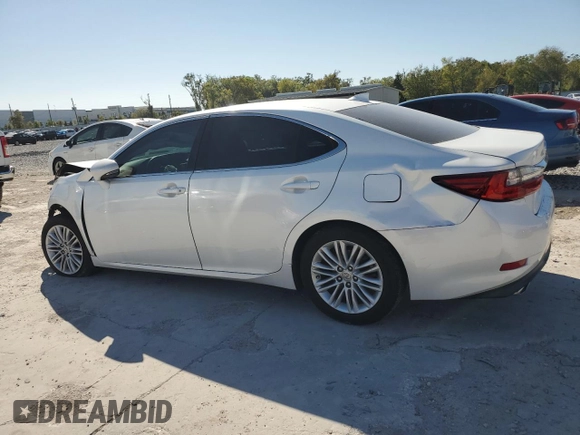 2017 Lexus ES with VIN 58ABK1GG0HU070151, listed as a Copart auction lot 48578105 with 0 mi miles and Salvage Title. Bid and sale history available at carsss.com. Image 2.