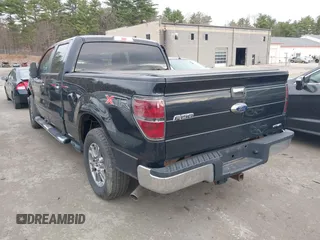 2010 Ford F-150 XL with VIN 1FTFW1EV9AFA80013, listed as a IAAI auction lot 42016166 with 157,414 mi miles. Bid and sale history available at carsss.com. Image 3.