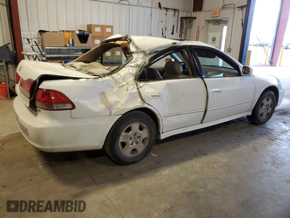 2002 Honda Accord EX z VIN 1HGCG165X2A008669, wystawiony jako Copart lot #41432445 z przebiegiem 260 397 mil mil oraz Czysty tytuł • Clean title. Historia ofert i sprzedaży dostępna na DreamBid. Obrazek 3.