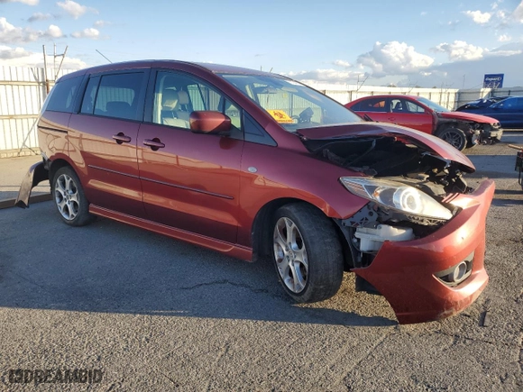 2008 Mazda Mazda5 Touring with VIN JM1CR29L780304529, listed as a Copart auction lot 81194464 with 0 mi miles and Salvage Title. Bid and sale history available at carsss.com. Image 4.
