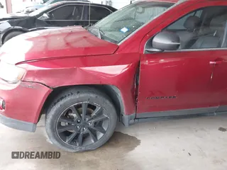 2014 Jeep Compass Sport with VIN 1C4NJCBA8ED821891, listed as a IAAI auction lot 41908178 with 178,772 mi miles. Bid and sale history available at carsss.com. Image 6.