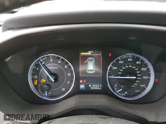2021 Subaru Ascent Touring with VIN 4S4WMARD0M3416205, listed as a Copart auction lot 59030485 with 55,562 mi miles and Salvage title. Bid and sale history available at DreamBid. Image 9.