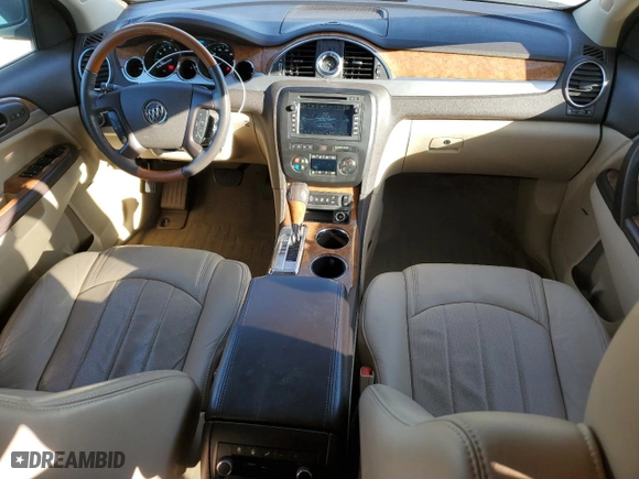 2012 Buick Enclave Premium with VIN 5GAKRDED2CJ289917, listed as a Copart auction lot 47174255 with 126,385 mi miles and Salvage Title. Bid and sale history available at carsss.com. Image 8.