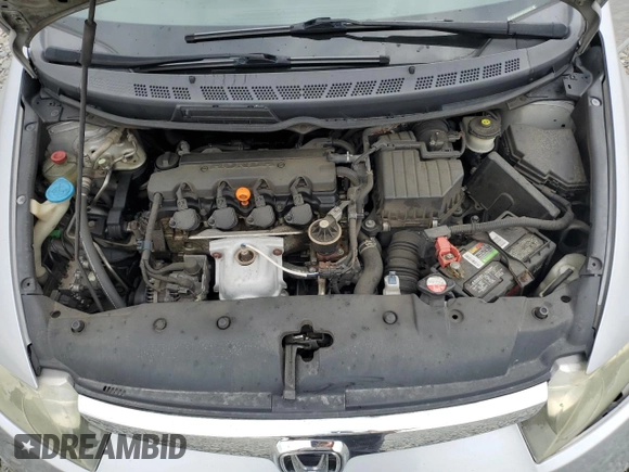 2008 Honda Civic LX with VIN 1HGFA16598L075744, listed as a Copart auction lot 54559954 with 163,383 mi miles and Salvage Title. Bid and sale history available at DreamBid. Image 12.