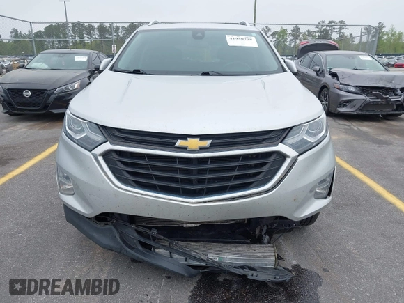 2021 Chevrolet Equinox LT with VIN 3GNAXKEV3MS124186, listed as a IAAI auction lot 41940798 with 83,343 mi miles. Bid and sale history available at carsss.com. Image 6.