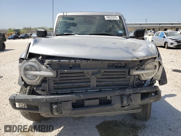 2024 Ford Bronco Big Bend with VIN 1FMDE7BH0RLA32534, listed as a Copart auction lot 49635935 with 15,900 mi miles and Salvage Title. Bid and sale history available at DreamBid. Image 5.