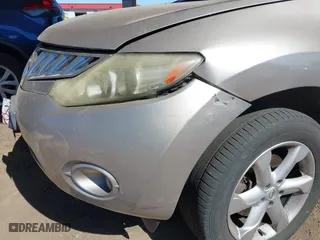 2009 Nissan Murano SL with VIN JN8AZ18U49W024565, listed as a IAAI auction lot 41874567 with 186,092 mi miles. Bid and sale history available at carsss.com. Image 6.