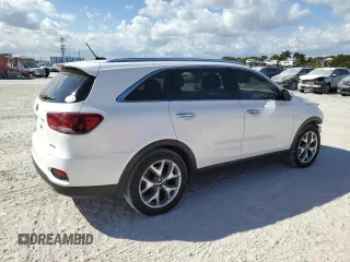2019 Kia Sorento EX Sport V6 with VIN 5XYPH4A54KG608240, listed as a Copart auction lot 44384925 with 34,445 mi miles and Salvage Title. Bid and sale history available at carsss.com. Image 3.