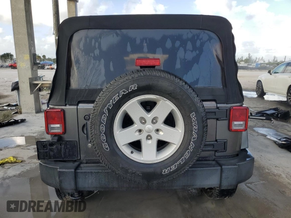2018 Jeep Wrangler JK Unlimited Sport S with VIN 1C4HJWDG4JL929375, listed as a Copart auction lot 78865084 with 93,260 mi miles and Salvage Title. Bid and sale history available at carsss.com. Image 6.