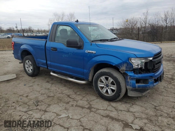 2020 Ford F-150 XL with VIN 1FTMF1C53LFC31568, listed as a Copart auction lot 47299455 with Not Provided miles and Salvage Title. Bid and sale history available at carsss.com. Image 4.