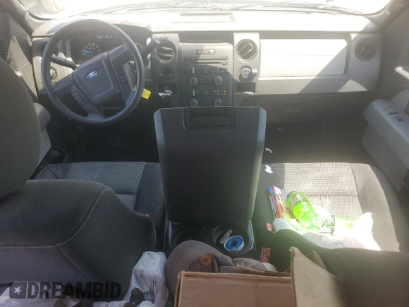 2014 Ford F-150 XL with VIN 1FTFW1CFXEKG42106, listed as a Copart auction lot 58229675 with 178,924 mi miles and Salvage title. Bid and sale history available at DreamBid. Image 8.