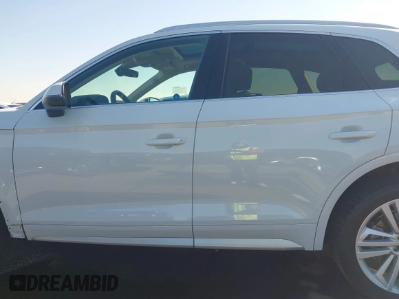 2020 Audi Q5 Premium Plus with VIN WA1BNAFY5L2023323, listed as a IAAI auction lot 41674930 with 35,847 mi miles and . Bid and sale history available at DreamBid. Image 15.